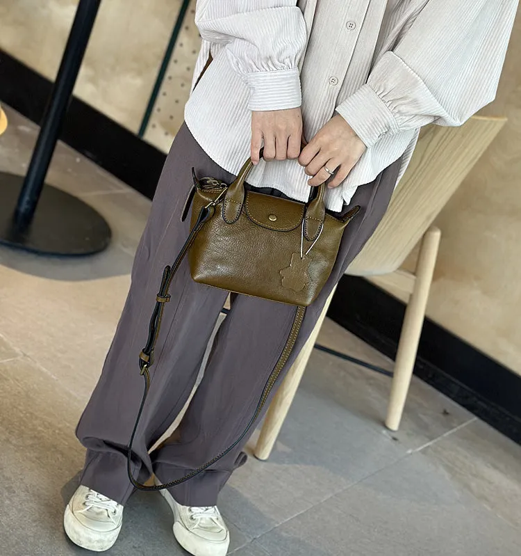 Stylish Ladies Genuine Leather Satchel Bags Cross Body Leather Handbag
