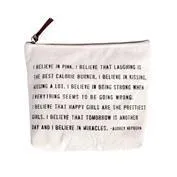 Sugarboo & Co Canvas Bag - I Believe In Pink