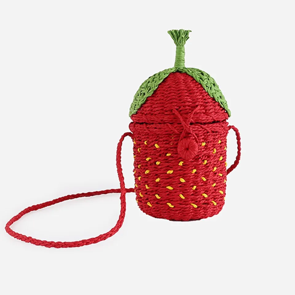 Summer Straw Handbag Wooden Handle Large Capacity Paper Rope Woven Straw Bag 2023 New Fashion Summer Vacation Travel Beach Bag