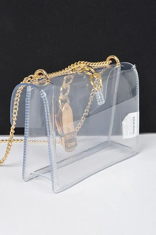 TEEK - PVC Clear Stadium Swing Bag