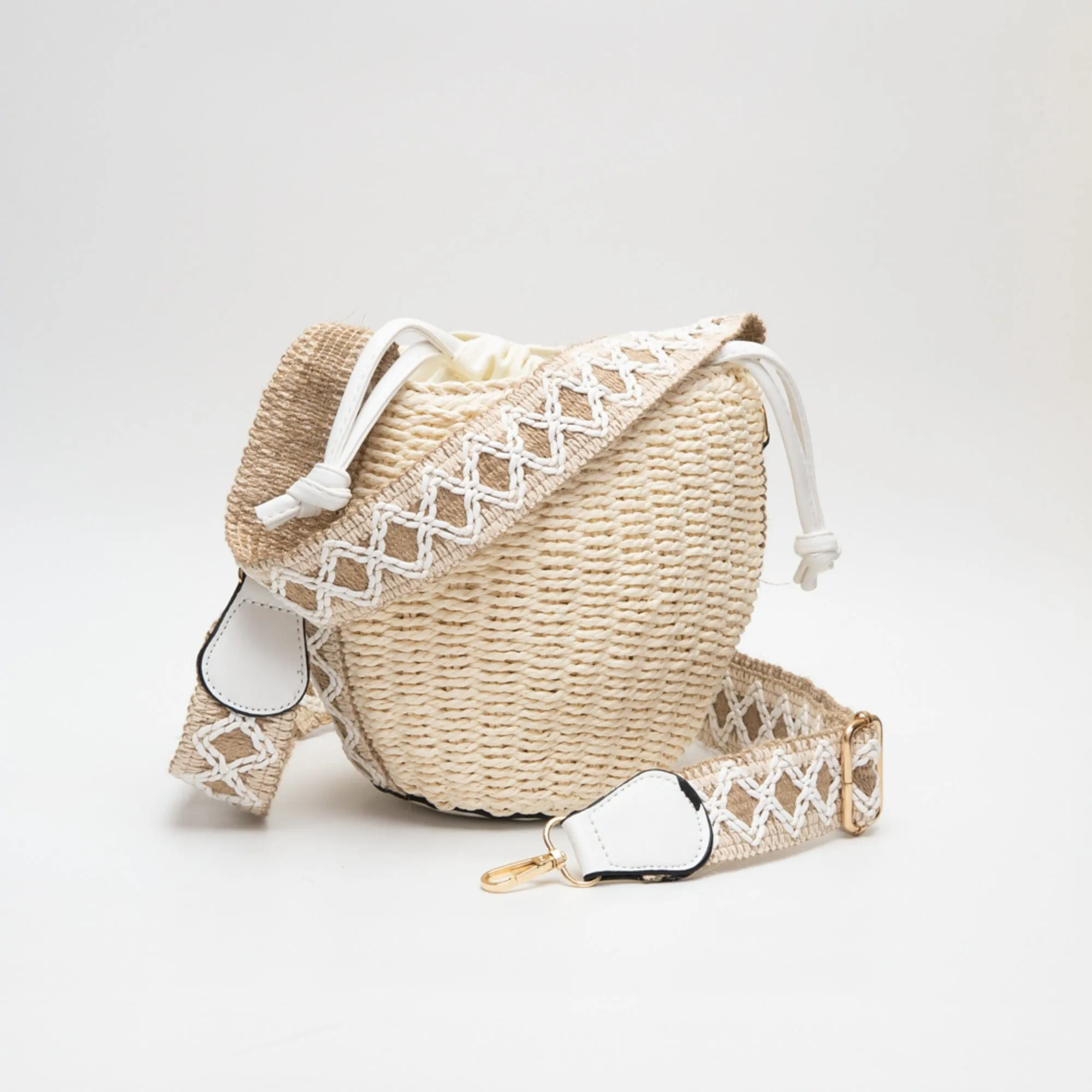 TG10621 Shaina Rattan Bucket Bag