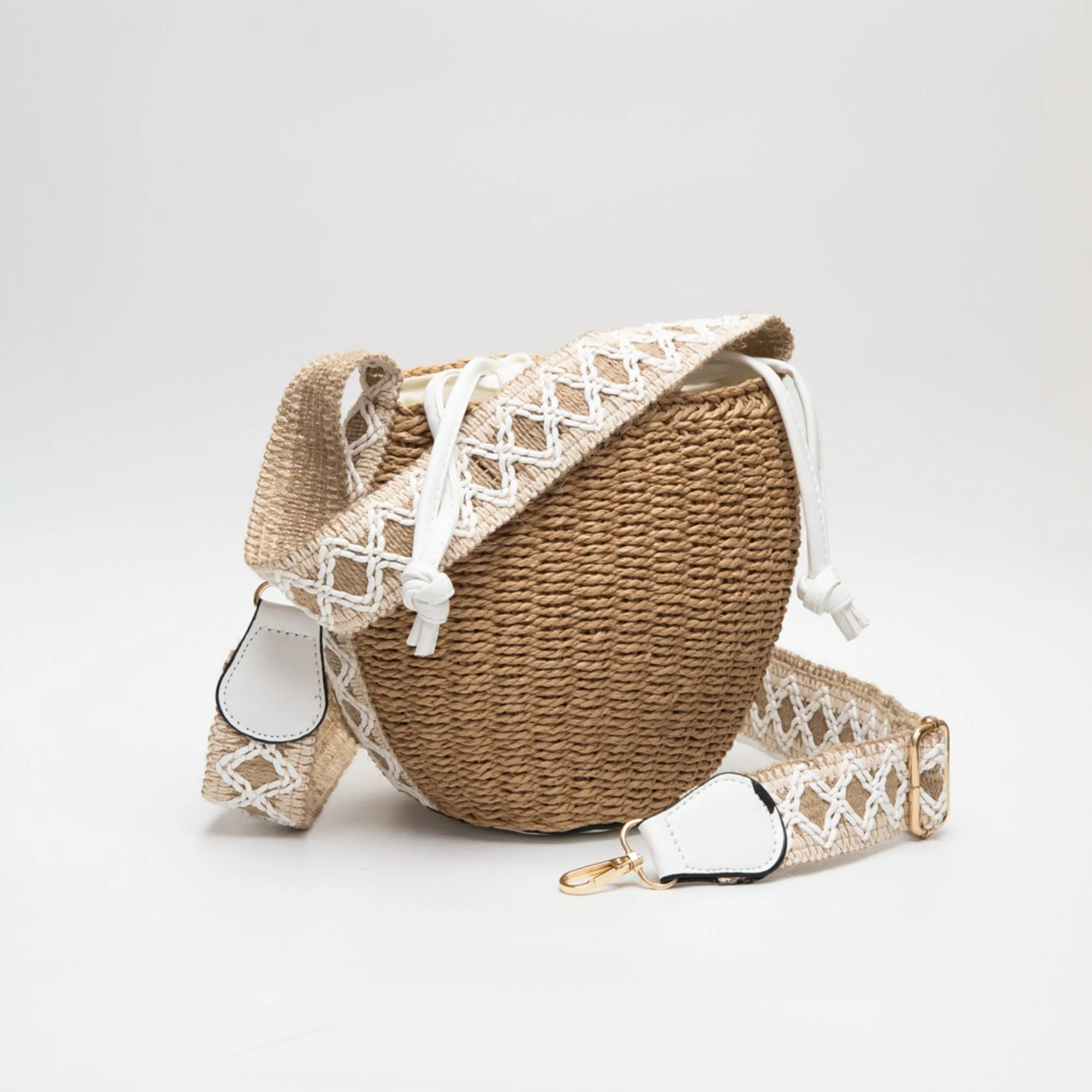 TG10621 Shaina Rattan Bucket Bag