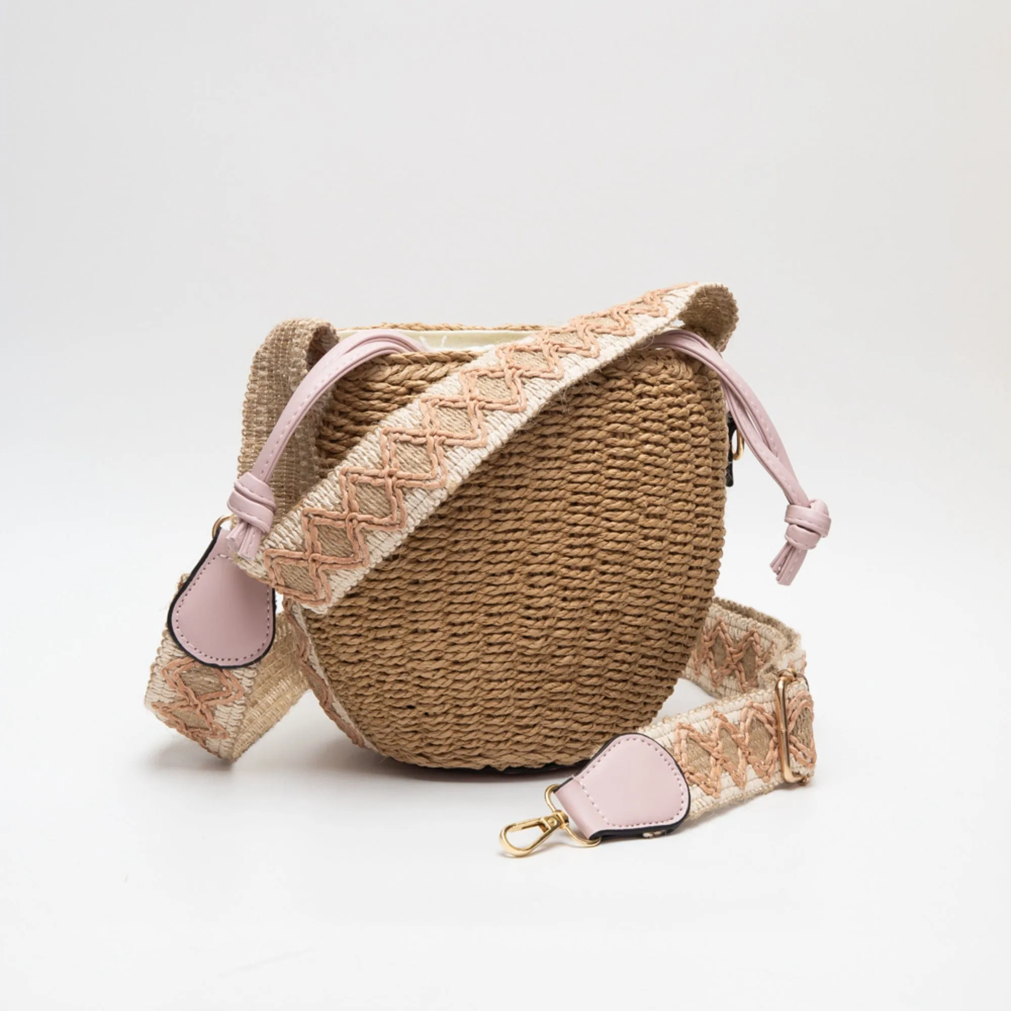 TG10621 Shaina Rattan Bucket Bag