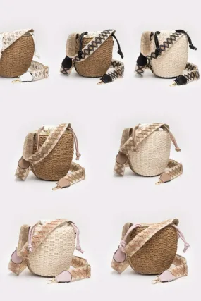 TG10621 Shaina Rattan Bucket Bag