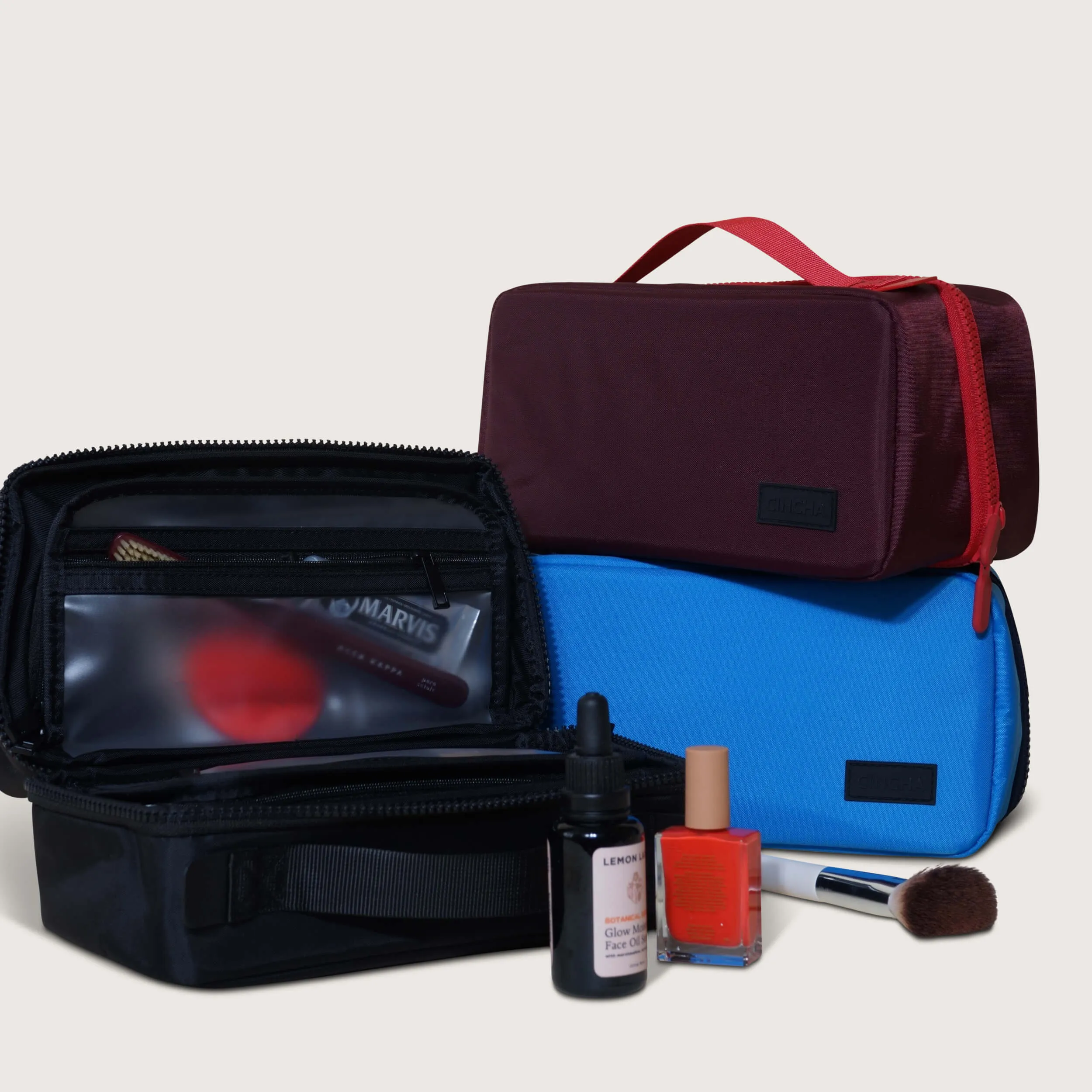 The Small Toiletry Bag - Cerulean