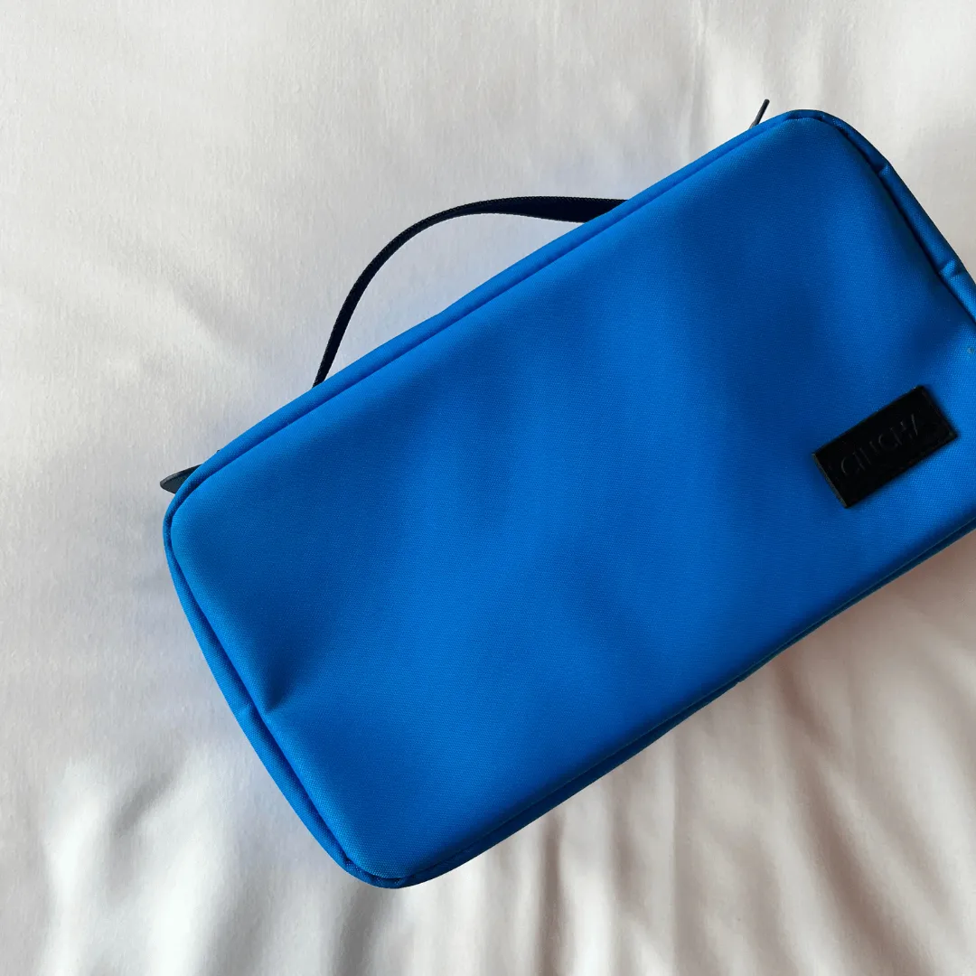 The Small Toiletry Bag - Cerulean