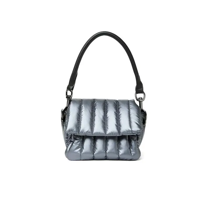 Think Royln - Petite Bar Bag in Pearl Grey