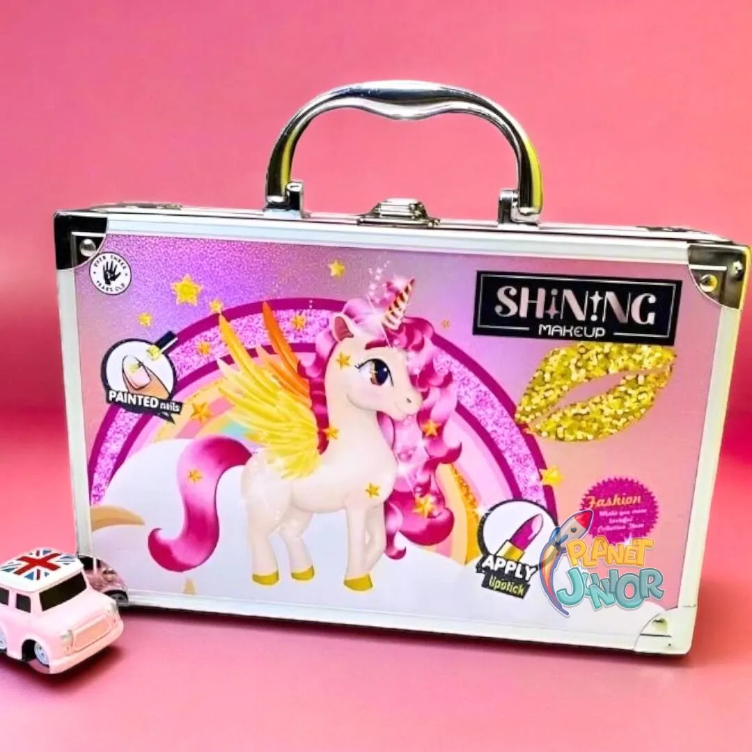 Unicorn Makeup Metallic Beauty Box