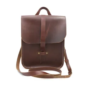 Unisex Messenger Bag - Oxford Xcel Leather