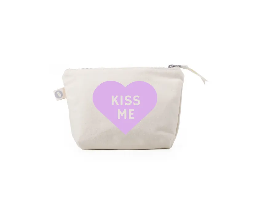 Valentine's Day KISS ME  Lavender - NEW!