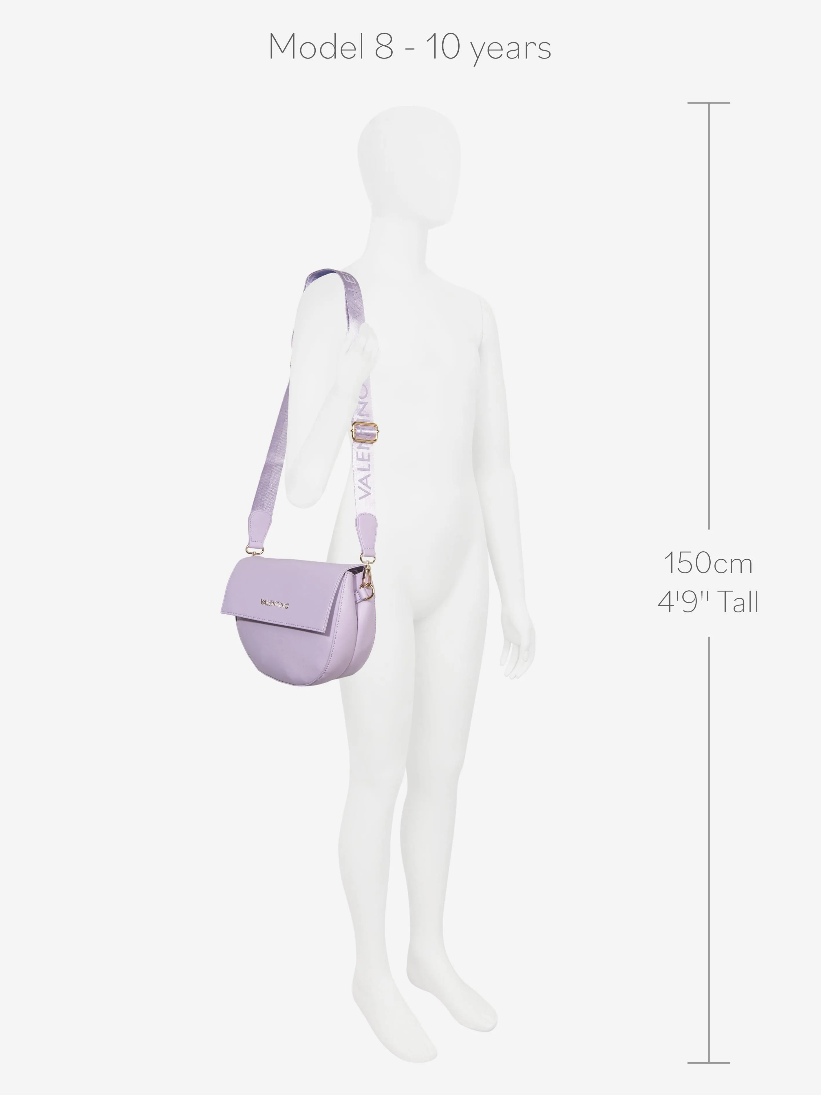 Valentino Girls Bigs Pattina Bag in Lilac