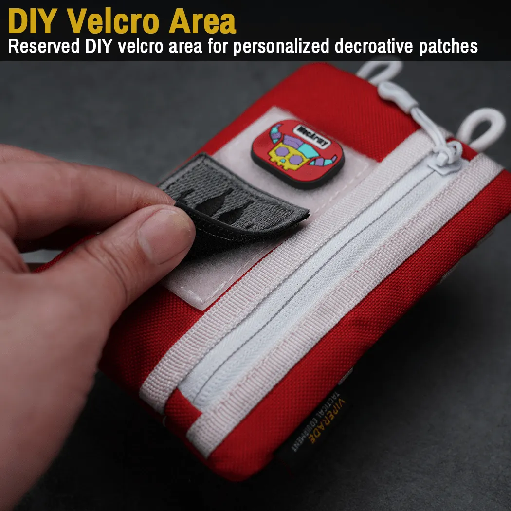 VE1-P Red with Velcro for Patches