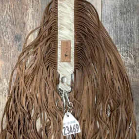 Western Mini Leather Fringe Strap 48" #23469