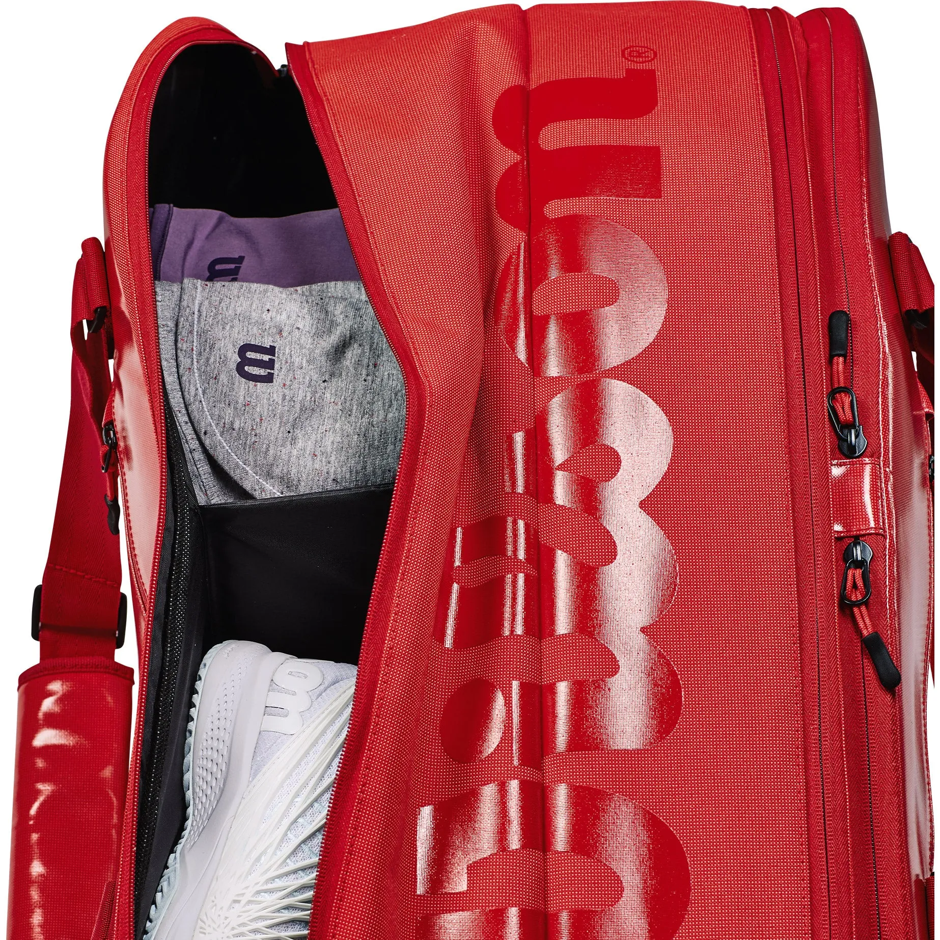 Wilson Super Tour 2 Compartment Red Small Tennis Bag