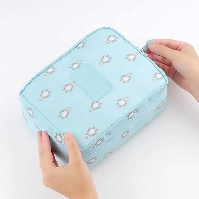 Women Cosmetic Bag - Portable Waterproof  Multifunction Organizer