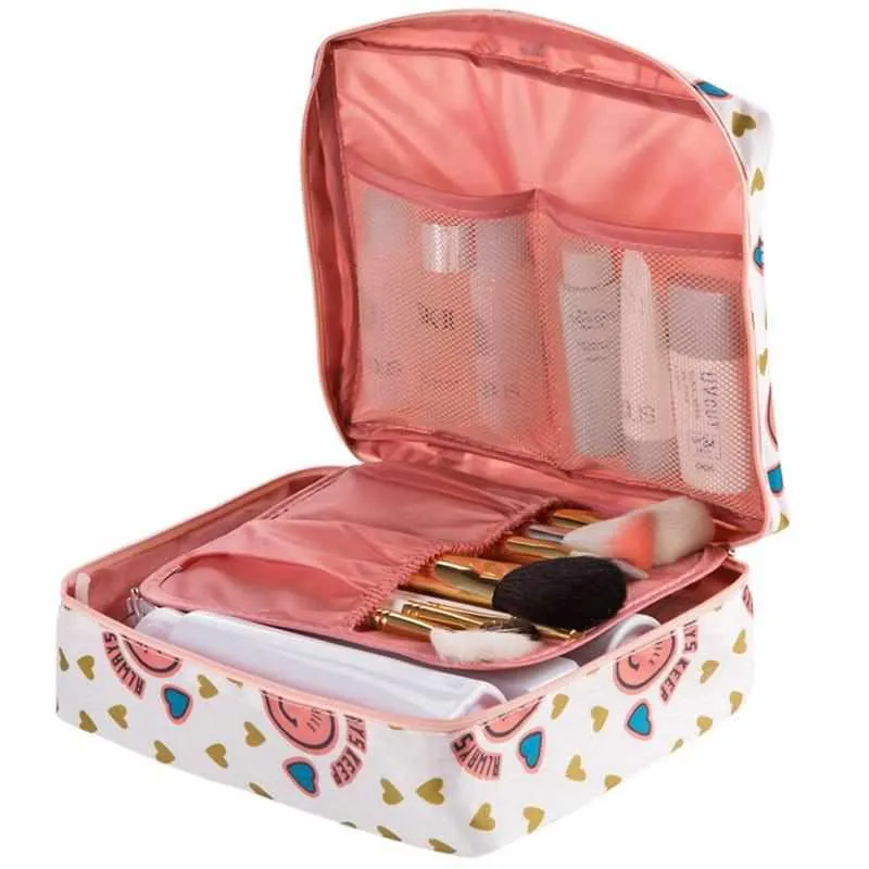 Women Cosmetic Bag - Portable Waterproof  Multifunction Organizer