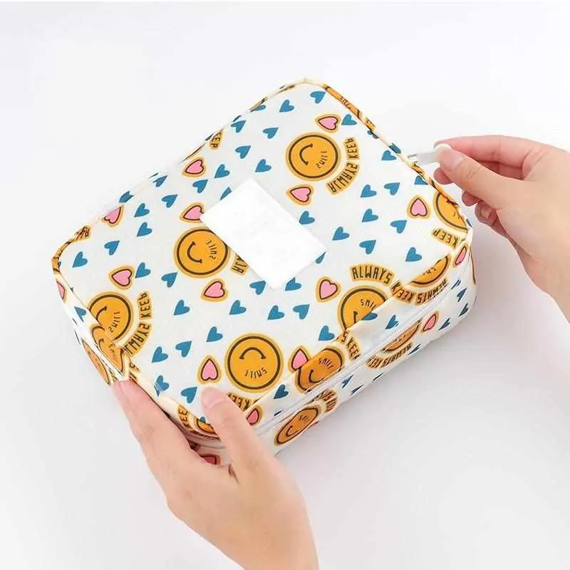 Women Cosmetic Bag - Portable Waterproof  Multifunction Organizer