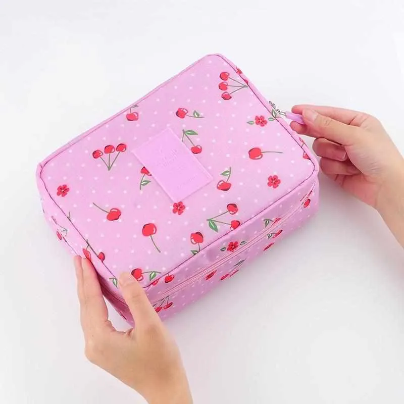 Women Cosmetic Bag - Portable Waterproof  Multifunction Organizer