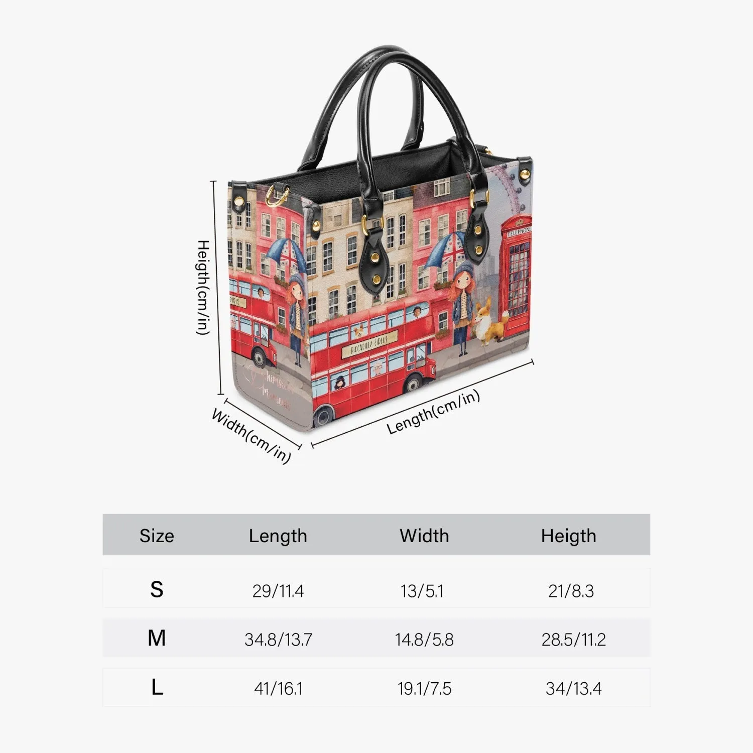 Women's Tote Bag - It's all about London - London Bus Touring