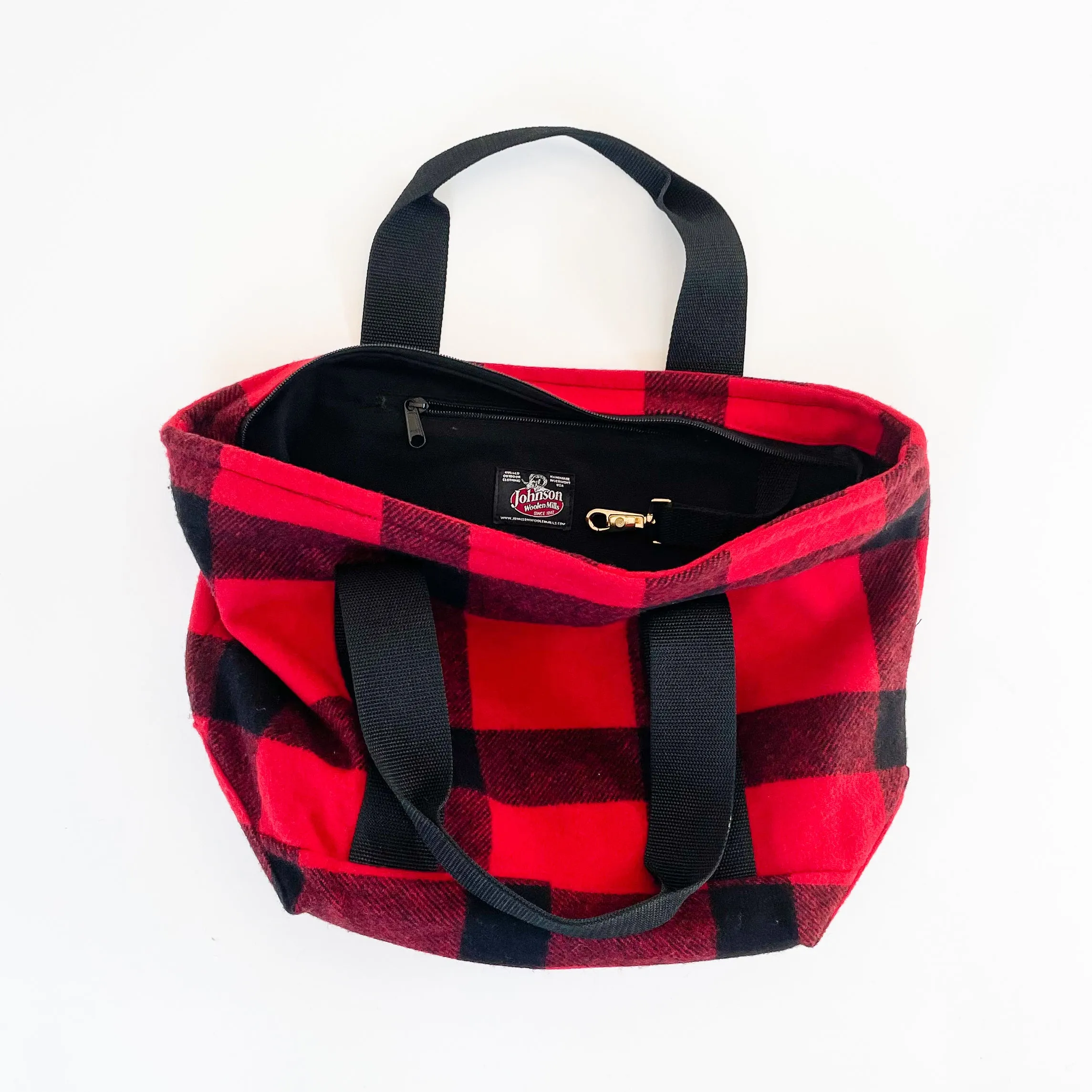 Wool Bucket Tote Bags