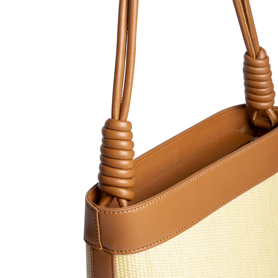 Yarra Bucket Bag - Sunbeam Brown